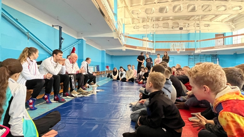 Встреча с чемпионами